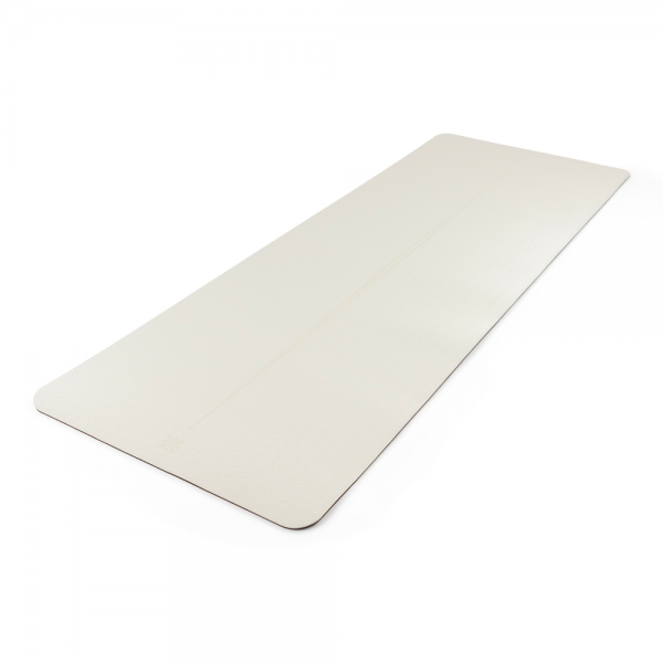Bloom Yoga Mat 7 mm PU - White