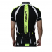 Deko Men Air X2 Cycling Jersey - Black & Lime