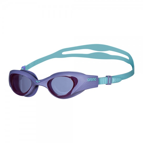 Arena "The One-Woman" Swimming Goggles-Smoke Violet Turquoise