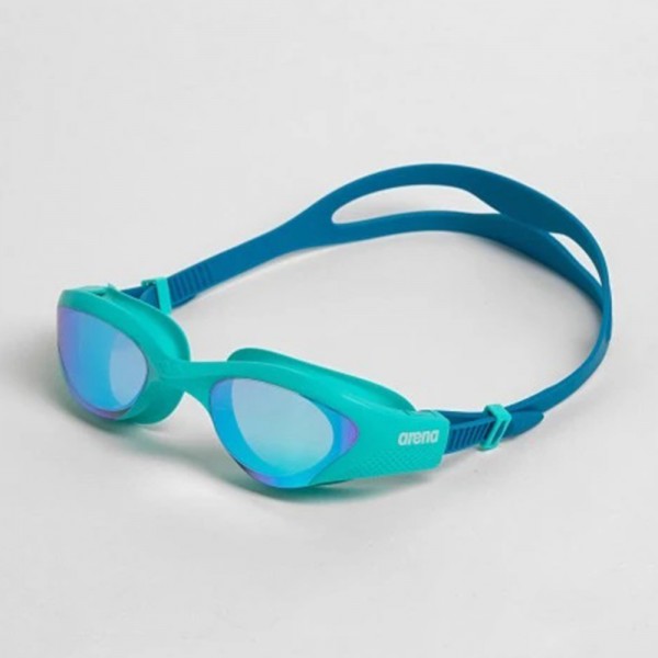 Arena "The One" Mirror Swimming Goggles-Blue Water Blue Cosmo