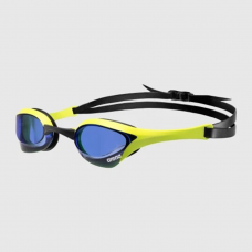 Arena Cobra Ultra Swipe Swimming Goggles-Royal Blue Cyber Lime