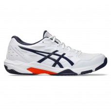 Asics Gel Rocket 11 Indoor Court Shoes-White & Indigo Fog