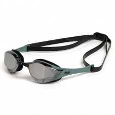 Arena Cobra Edge Swipe Mirror Swimming Goggles-Silver Sage Black