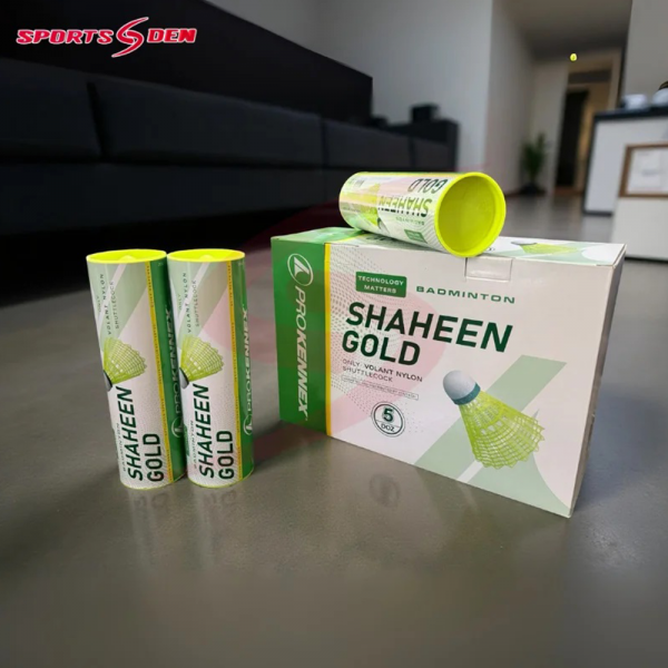Shaheen Gold Yellow Shuttlecocks (6 Piece Pack) Shaheen Gold Yellow Shuttlecocks (6 Piece Pack)
