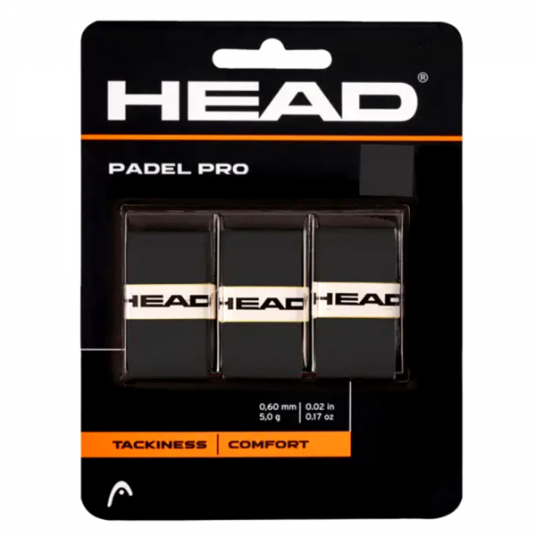 Head Padel Pro Overgrip-Black Head Padel Pro Overgrip-Black
