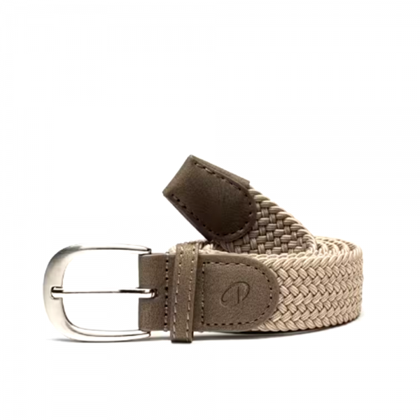 Decathlon-Inesis Braided Golf Belt - Beige