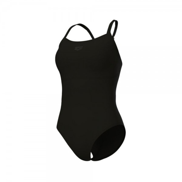 Arena Women's Swimsuit Lightdrop Back Solid-Black Arena Women's Swimsuit Lightdrop Back Solid-Black