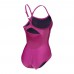 Arena Women's Swimsuit Lightdrop Back Solid-Purple Arena Women's Swimsuit Lightdrop Back Solid-Purple