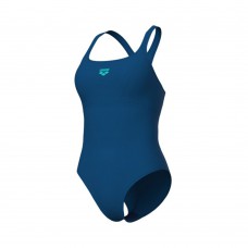 Arena Women's Swimsuit Control Pro Back Solid-Dusty Blue