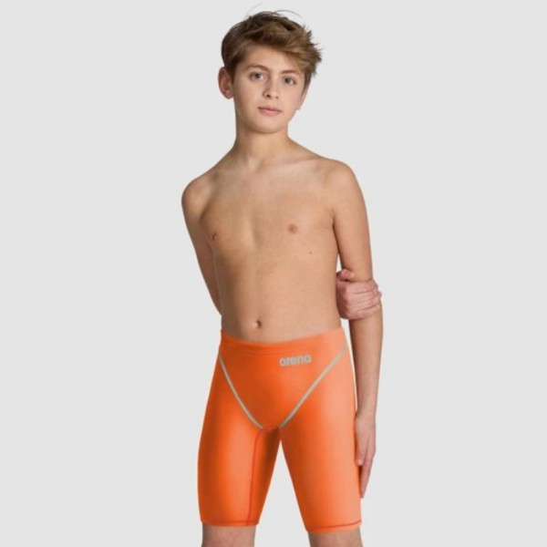 Arena Boys NEXT ST Limited Edition PowerSkin Suit - Orange-Teal