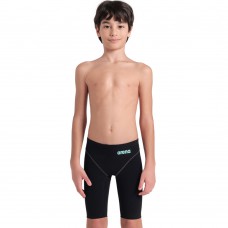 Arena Boys Impulso Powerskin Jammer - Black-Teal