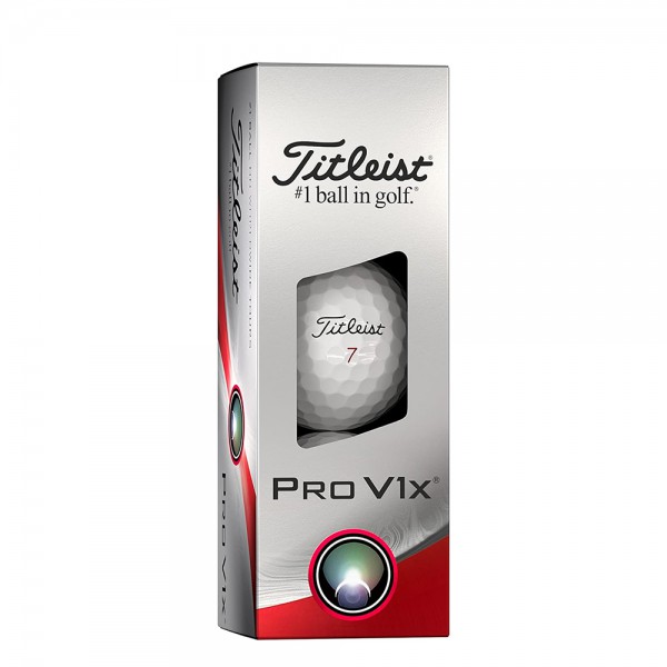 Titleist Pro V1X Golf Ball - White (3 Balls Pack)