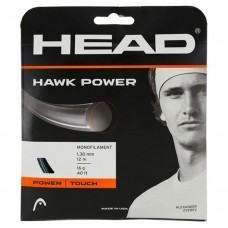 Head Hawk Power 16g Tennis String-Petrol (12M)