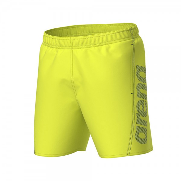 Arena Fundamentals Logo Boxers-Soft Green Neon Blue