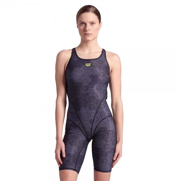 Arena Women's Camo Kikko Full Body Swimsuit-Black