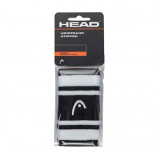 Head  Wristband Striped 5" (Pair)-NVWH