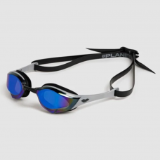 Arena Cobra Edge Swipe Mirror Swimming Goggles-Blue Silver Black