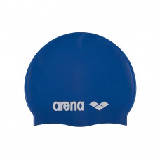 Arena Classic Silicone JR Swimming Cap-Sky Blue White