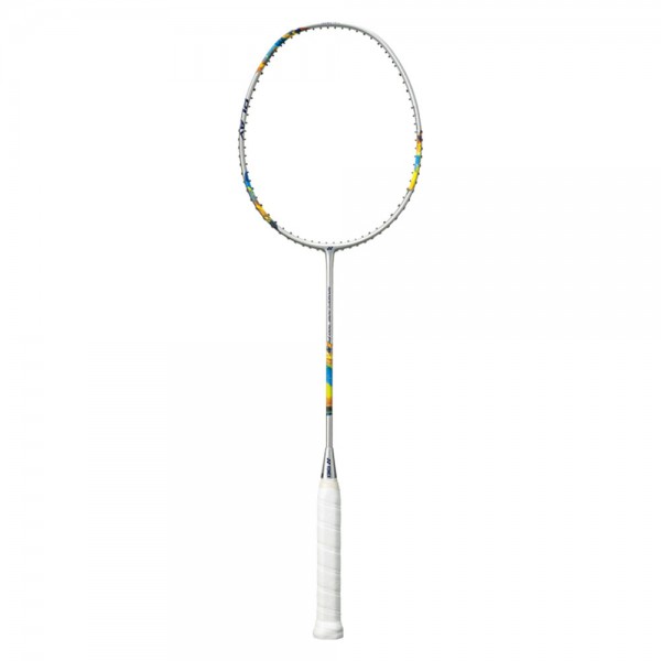 Yonex NanaFlare 700 Play Badminton Racket (Silver SkyBlue)-Strung