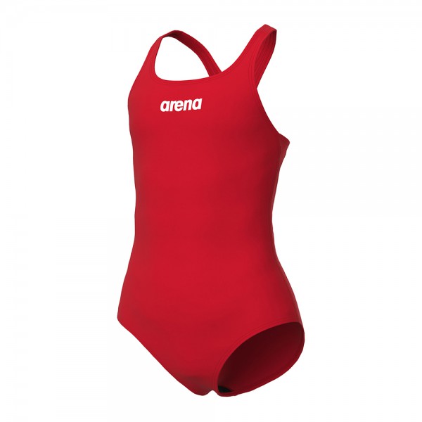 Arena Girls Team Swimsuit Swim Pro Solid-Red