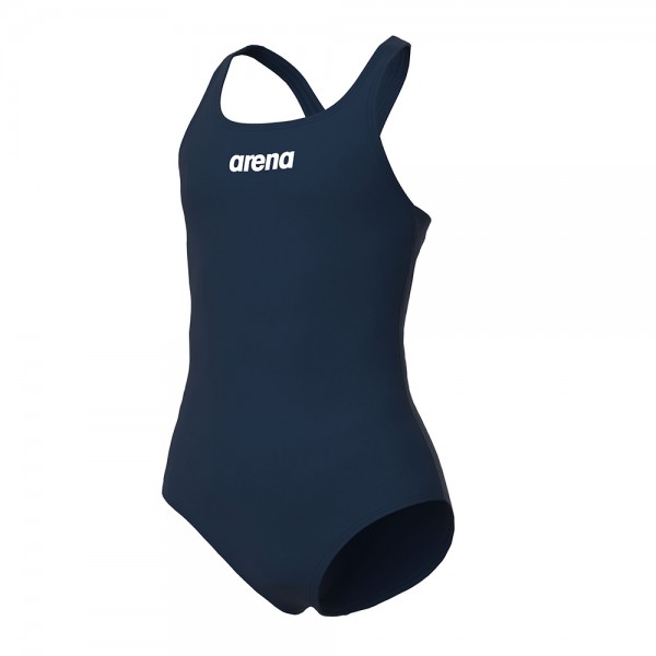 Arena Girls Team Swimsuit Swim Pro Solid-Navy