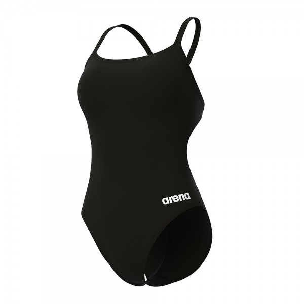 Arena Women's Team Swimsuit Challenge Solid-Black Arena Women's Team Swimsuit Challenge Solid-Black