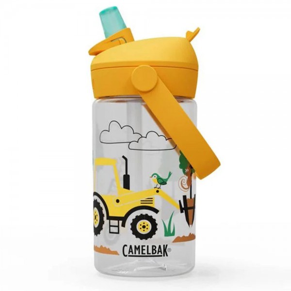 CamelBak Thrive™ Flip Straw Kids 14oz Bottle 14oz-Tractors and Trees