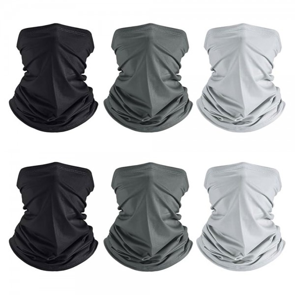 Summer UV Protection Cooling Neck Gaiter Face Clothing Breathable Bandana Mask Scarf