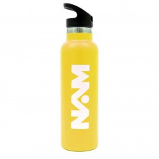 Nam Straw Lid Bottle 600ml-Yellow