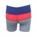Deko Boy's Striped Swimming Shorts - Blue/Red/Grey