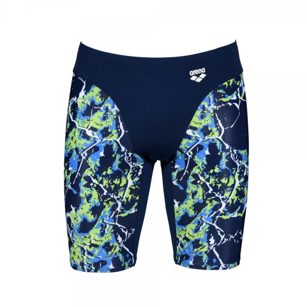 Arena Men's Earth Texture Jammers-Navy&Soft Green