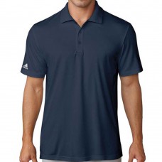 Adidas Mens Performance Stretch Polo Golf Shirt - Navy