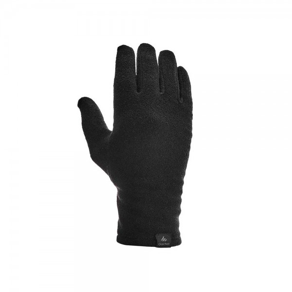 Forclaz Adult Recycled Polyester Liner Gloves - Black
