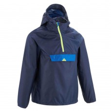 Decathlon-Quechua Kid's 7-15y waterproof jacket - MH100 - Navy Blue