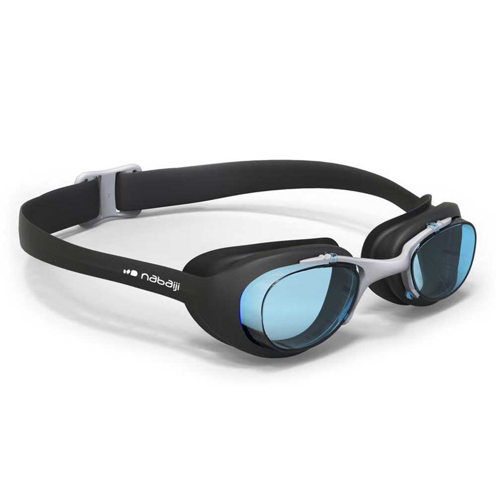 Nabaiji Swimming Goggles - Xbase L - Clear Lenses - Black