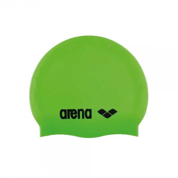 Arena Classic Silicone JR Swimming Cap-Acid Lime
