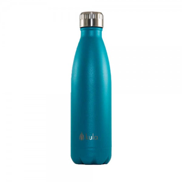 Kula Stainless Steel Hot & Cold Vacuum Bottle-Ocean (500 ml) Kula Stainless Steel Hot & Cold Vacuum Bottle-Ocean (500 ml)