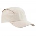 Forclaz Anti-UV Cap with removable neck protection - Off White