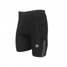 Deko Men's Two Stripe  Long Swimming Shorts - Black