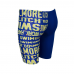 Arena Neon Glitch Jammers for Juniors-Blue