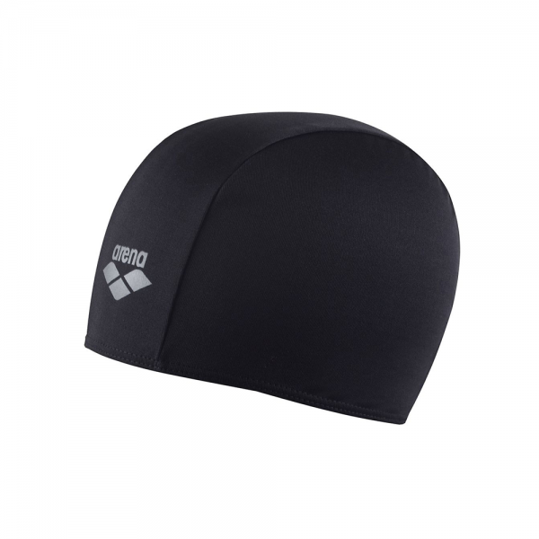 Arena Polyester Swimming Cap-Black