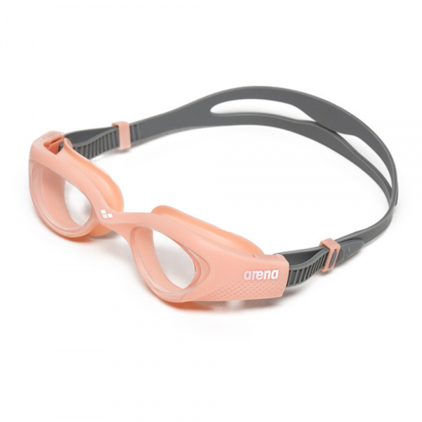 Arena "The One-Woman" Swimming Goggles-Clear, Apricot, Warm Grey