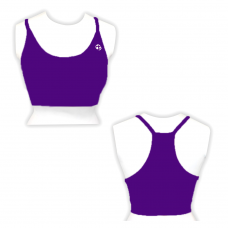 Deko Padded Sports Bra - Purple