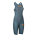 Arena Womens PowerSkin R-EVO One Racing Suit - Grey-Orange
