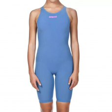Arena Womens PowerSkin R-EVO One Racing Suit - Blue-Pink
