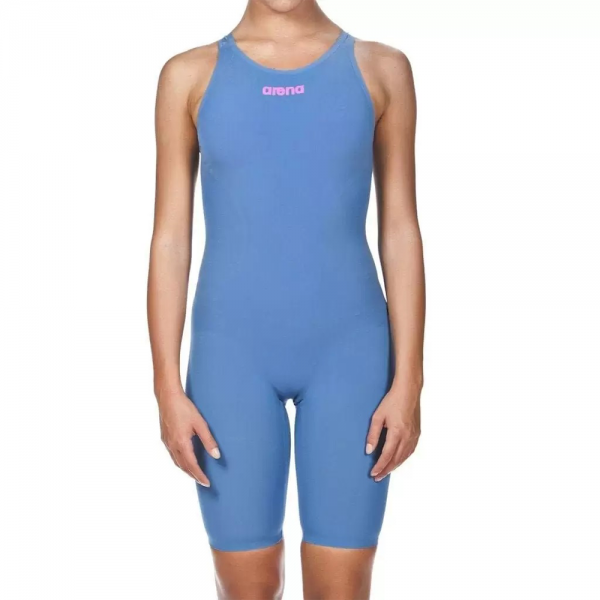 Arena Womens PowerSkin R-EVO One Racing Suit - Blue-Pink Arena Womens PowerSkin R-EVO One Racing Suit - Blue-Pink