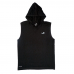 Panthera Men's Sleeveless Hoodie - Charcoal