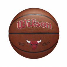 Wilson NBA Team Composite Basketball-Chicago Bulls