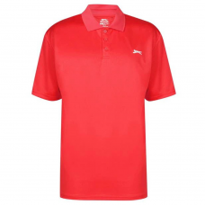 Slazenger Golf Solid Polo Shirt - Red