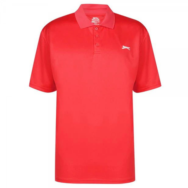 Slazenger Golf Solid Polo Shirt - Red